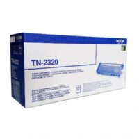 Toonerikassett Brother TN-2320 BK must 2600lk OEM (originaal)