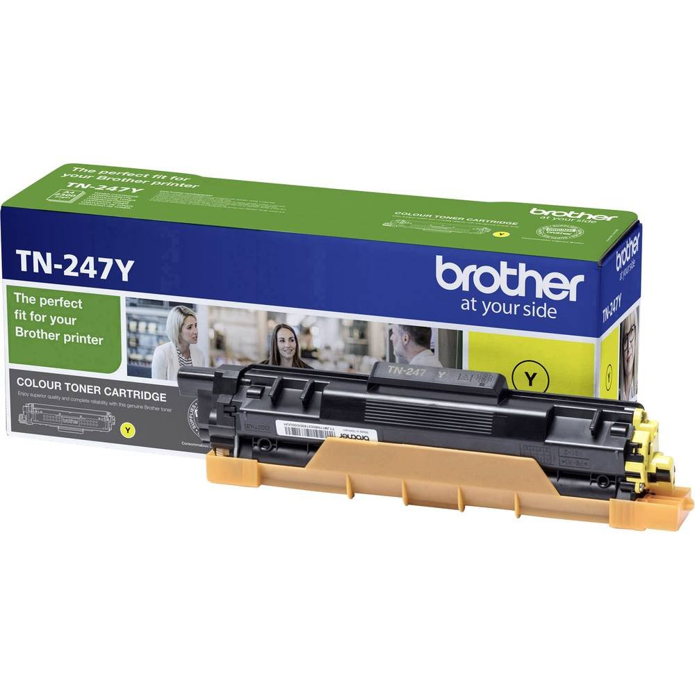 Toonerikassett Brother TN-247 YL kollane 2300lk OEM (originaal)