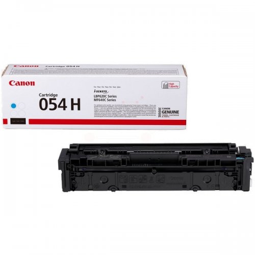 Toonerikassett Canon 054H (3027C002) CY tsüaan 2300lk OEM (originaal)