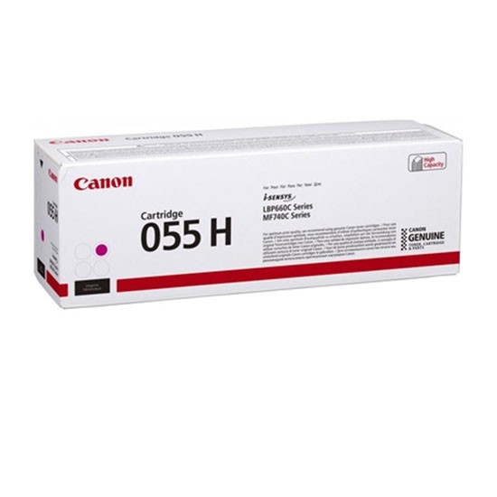 Toonerikassett Canon 055H (3018C002/3018C004) MG magenta 5900lk OEM (originaal)