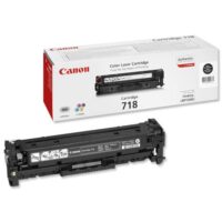 Toonerikassett Canon 718 (2662B002) contract BK must 3400lk OEM (originaal)