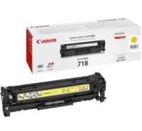 Toonerikassett Canon 718 (2659B002/2659B014) YL kollane 2900lk OEM (originaal)