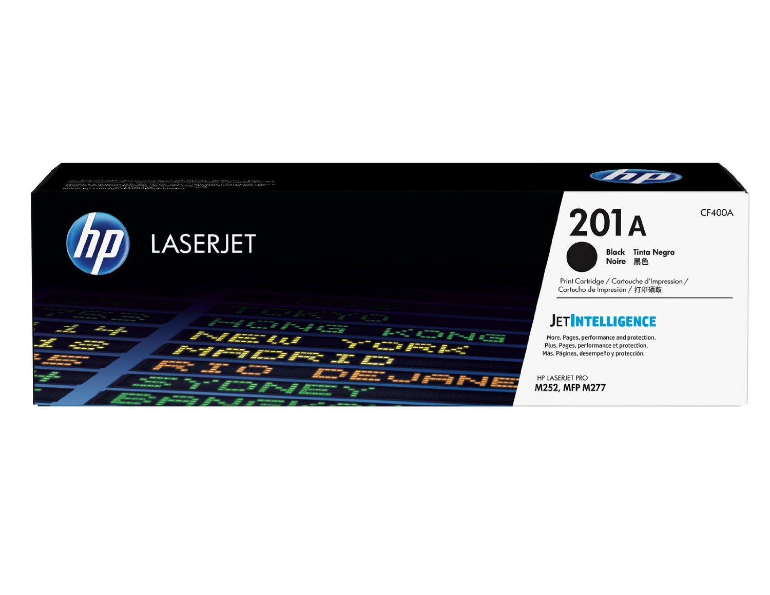 Toonerikassett HP CF400A BK must 1500lk OEM (originaal)