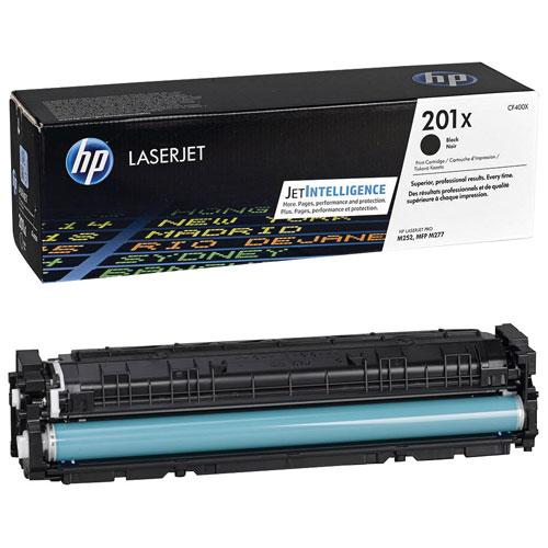 Toonerikassett HP No.201X (CF400X) BK must 2800lk OEM (originaal)