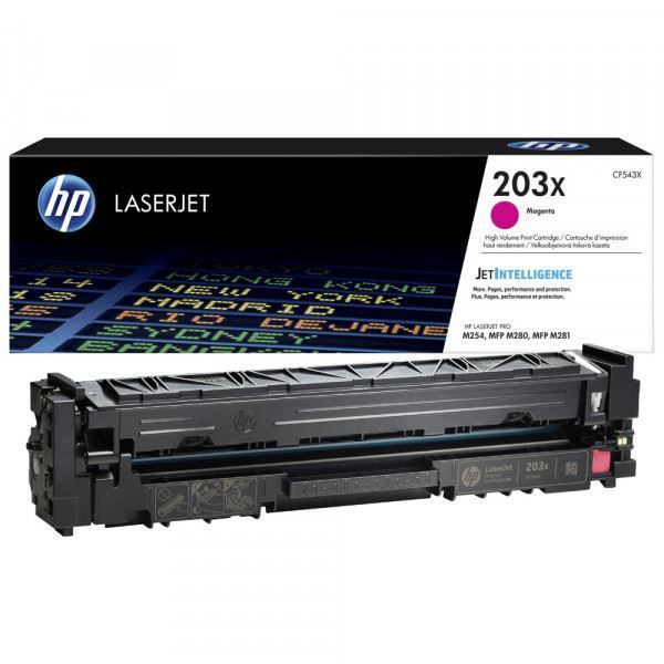 Toonerikassett HP No.203X (CF543X) MG magenta 2.5K OEM (originaal)