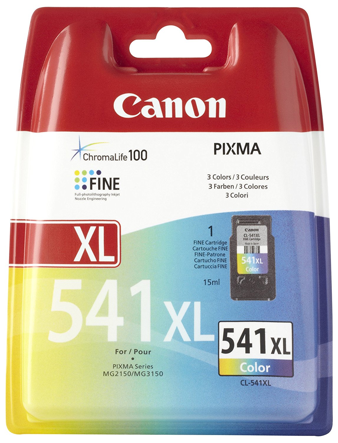 Tint Canon CL-541XL CMY 400lk OEM (originaal)