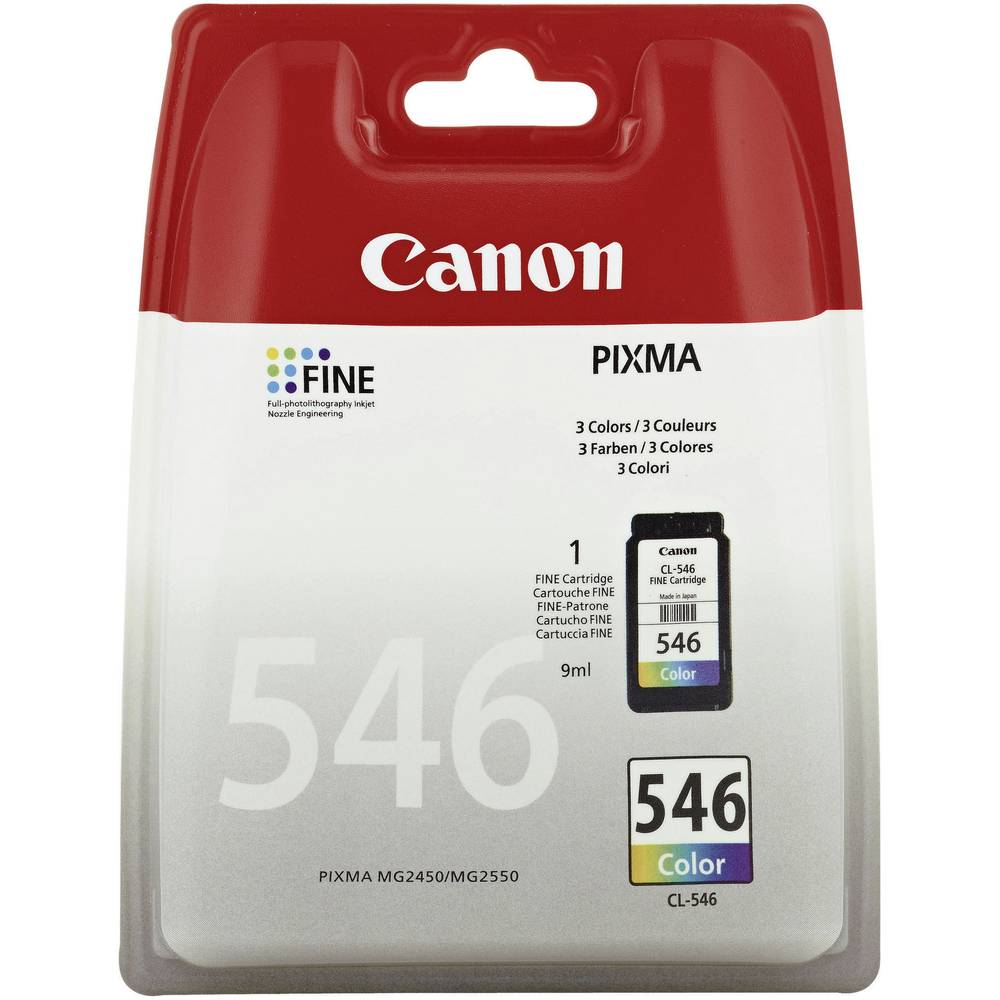 Tint Canon CL-546 CMY 180lk OEM (originaal)