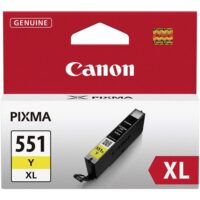 Tint Canon CLI-551XL YL kollane 685lk OEM (originaal)