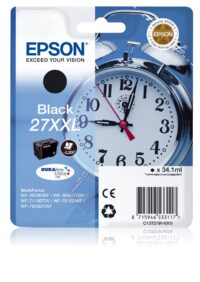Tint Epson T27XXL (C13T27914012) BK must 2.2K OEM (originaal)