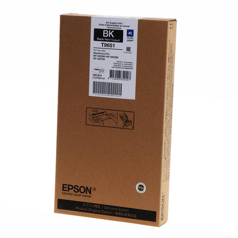 Tint Epson T9651 (C13T965140) BK must 10K lk OEM (originaal)