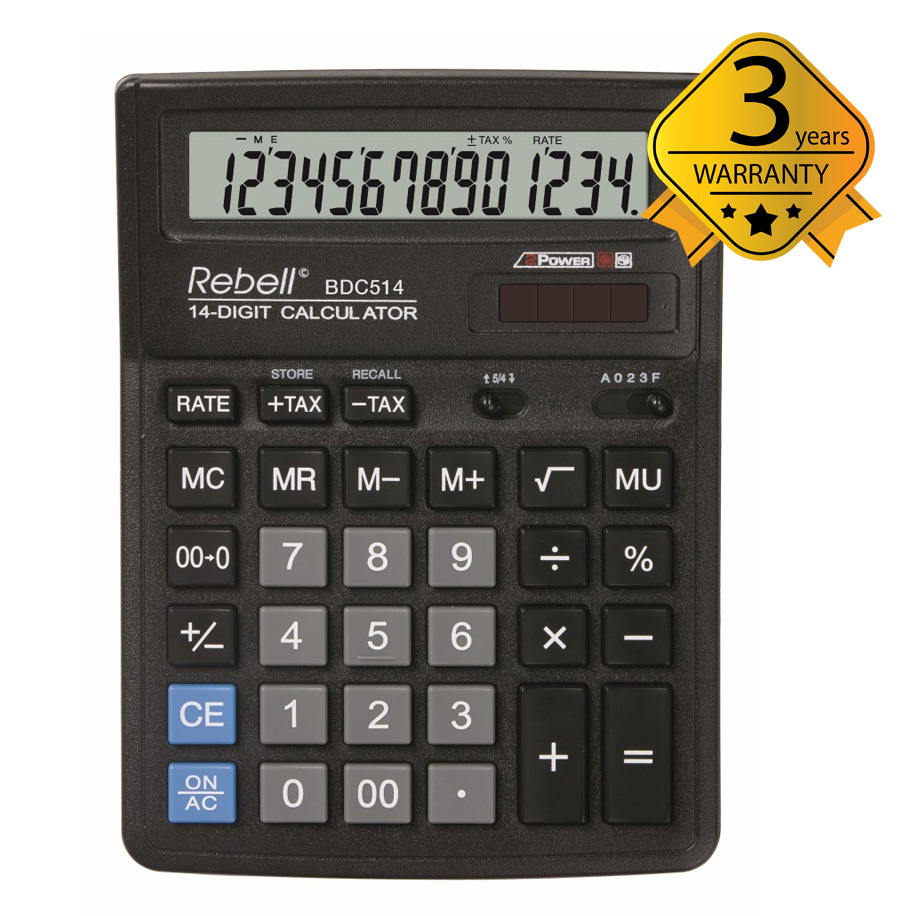 Calculator Desktop Rebell BDC514