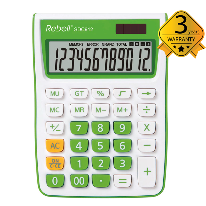 Calculator Semi-Desktop Rebell SDC912GR