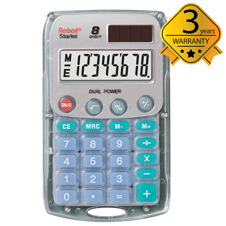 Calculator pocket Rebell STARLET BX