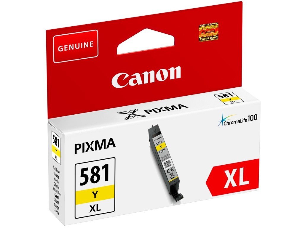 Tint Canon CLI-581XL (2051C001) YL kollane 515lk OEM (originaal)