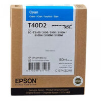 Tint Epson T40D2 CY tsüaan 50ml. OEM (originaal)