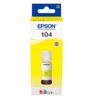 Tint Epson T104 (C13T00P440) YL kollane 65ml OEM (originaal)