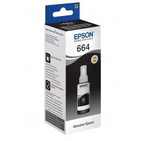 Tint Epson T6641 (C13T66414A/C13T664140) BK must 70ml OEM (originaal)