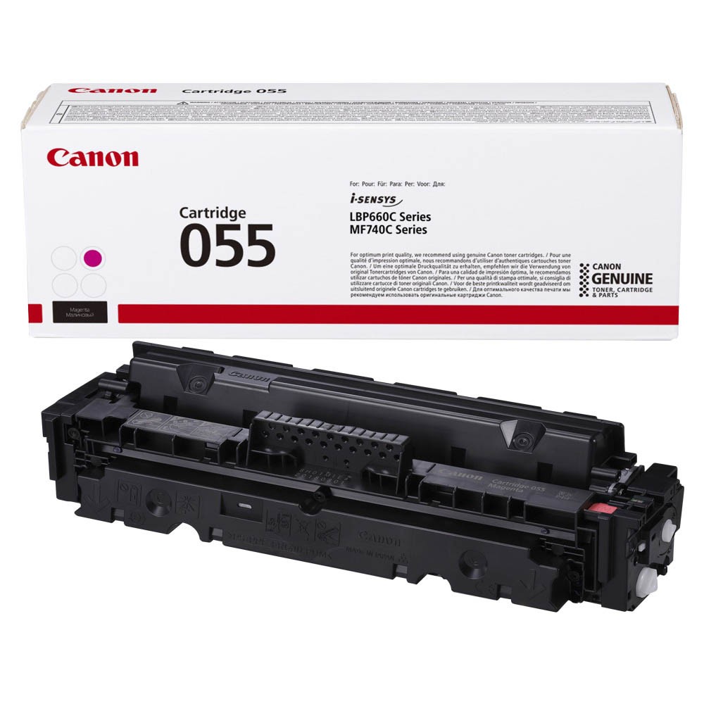 Toonerikassett Canon 055 (3014C002) MG magenta 2100lk OEM (originaal)