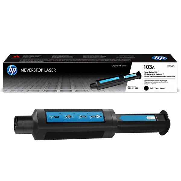 Toonerikassett HP 103A (W1103A) BK must 2500lk OEM (originaal)