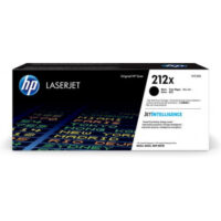 Toonerikassett HP No.212X (W2120X) BK must 13K OEM (originaal)