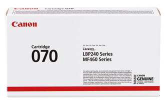 Toonerikassett Canon 070 (5639C002) BK must 3.000lk OEM (originaal)