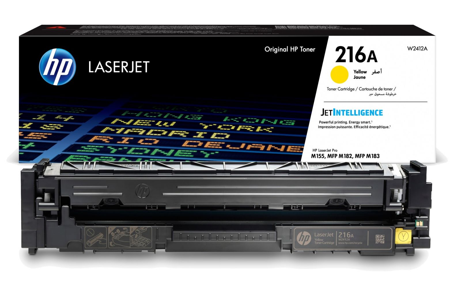 Toonerikassett HP No.216A (W2412A) YL kollane 850lk OEM (originaal)