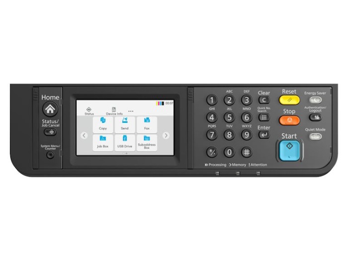 Kyocera Ecosys MA2600cfx (A4 värviline MFP, 4in1; 26 lk/min; 50 lehte DADF; dupleks; 250+50 lehte, USB, LAN)
