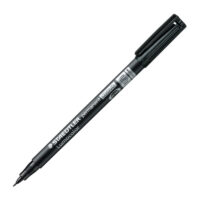 Marker permanentne STAEDTLER Lumocolor CD/DVD, 0,4mm, must