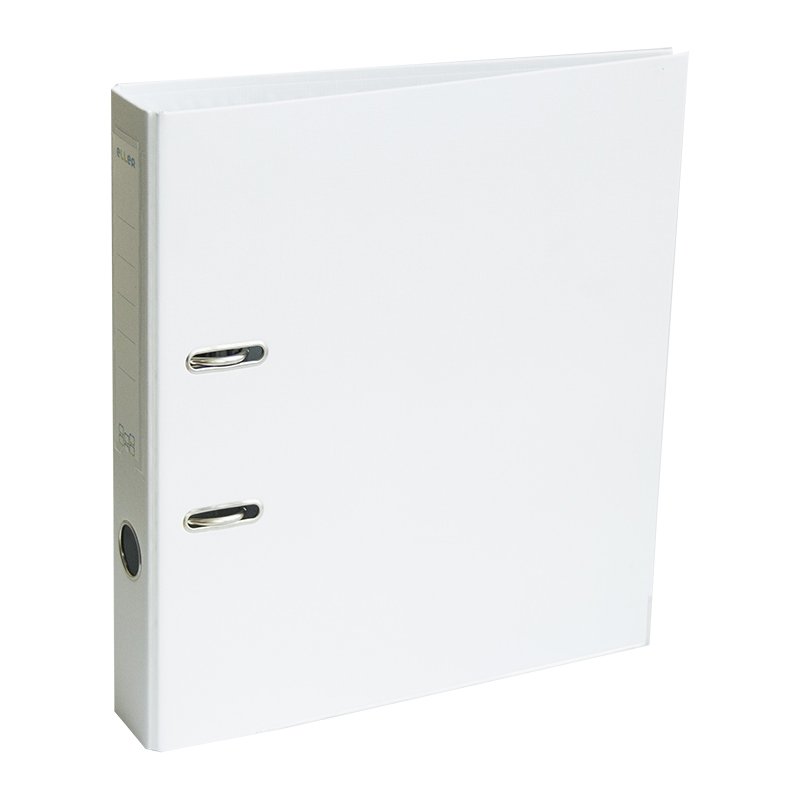 Registraator ELLER A4, 50mm metallist allserv, valge