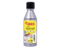 Akrüülvärv JOVIDECOR, mitmeotstarbeline, 250ml, hõbedane