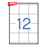 Etiketid Apli ILC iseliimuvad 70 x 67,7mm 100l/pk