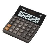 Kalkulaator CASIO MH-12, must