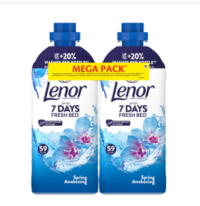 Pesuloputusvahend LENOR Spring Awakening, 2X59 pesukorda, 2X1239ml