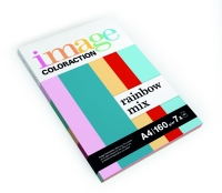 Värvipaber IMAGE COLORACTION, A4, 80 gsm, 70 lehte, BRILLIANT RAINBOW, MIX
