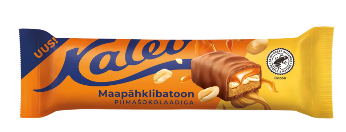 Batoon KALEV, maapähkel, karamell, 50g