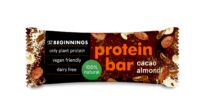 Vegan proteiin batoon BEGINNINGS kakao maitsega ja mandliga, 40g