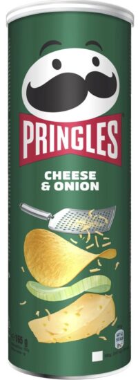 Kartulikrõpsud PRINGLES Juust & Sibul, 165 g