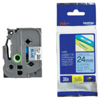 Markeerimislint Brother TZ-551, 24mm, must/sinisel