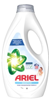 Pesugeel ARIEL Sensitive, 25 pesukorda, 1,125 l