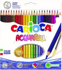 Värvipliiatsid Carioca Acquarell, 24tk