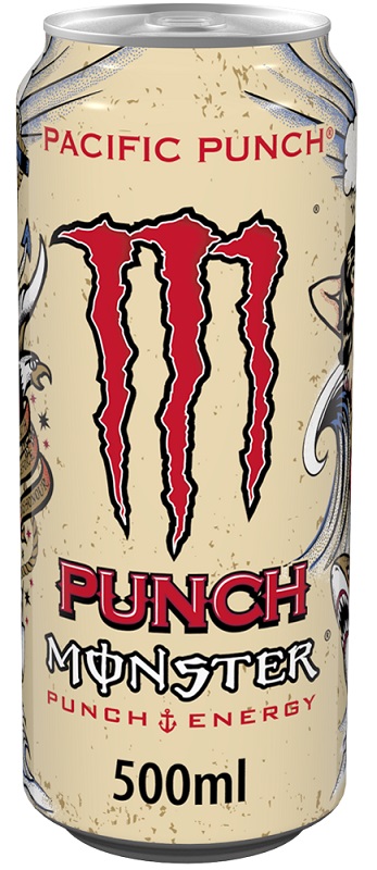 Energiajook MONSTER, Pacific Punch, 500ml, purk