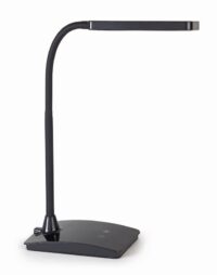 Laualamp, led, MAUL pearly colour vario, reguleeritav, must