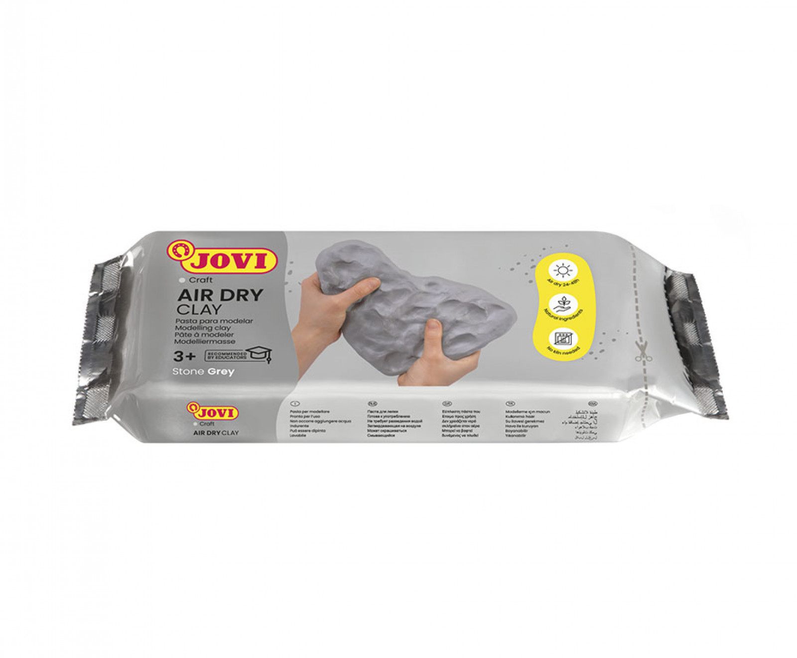 Modelleerimissavi JOVI Air dry, 500g, hall