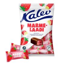 Marmelaadikompvek KALEV maasika-rabarberimaitseline, 175g