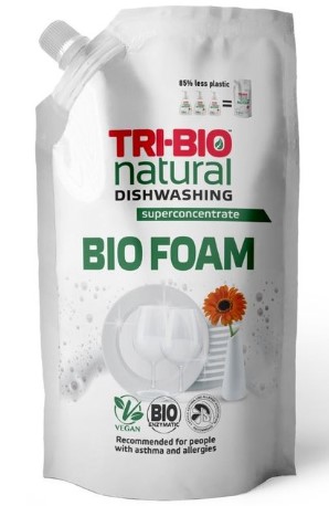 Nõudepesuvahu täitepakend Tri-Bio 0,9l