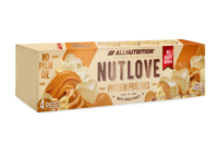 Proteiini valge šokolaadi kommid NUTLOVE pähklitäidisega SUHKRUVABA 500g