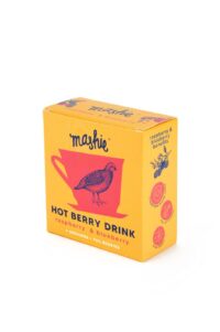 Marjapüree MASHIE Original, vaarika ja mustika, 4x40ml