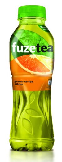 Jäätee FUZE TEA, roheline tee tsitrusega, 0,5l