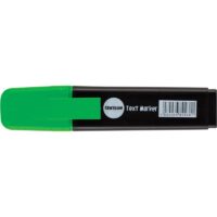 Tekstimarker, kaldservas, joone laius 1-5 mm, värvus roheline, fluorestseeruv