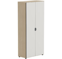 Kapp GRAU Dot 197P, 197x90x42cm, puit/valge
